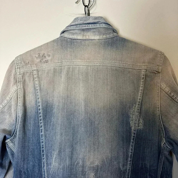 Vintage Diesel Repaired Denim Jacket Small - Picture 9 of 12